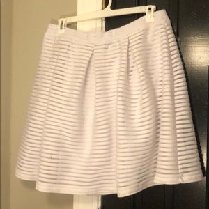 White skirt